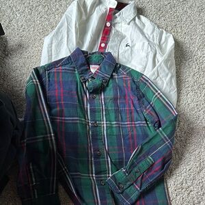 Gymboree Multicolor Plaid Kids Button Down Shirt